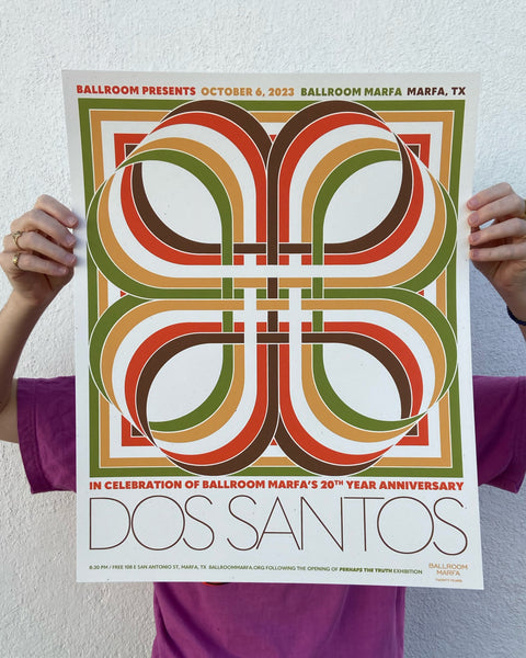 20th Anniversary Dos Santos Poster