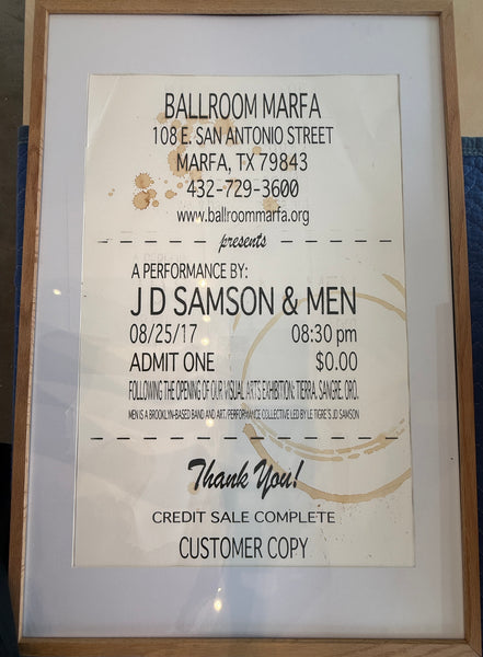 JD Samson & Men Poster