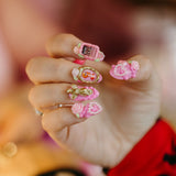 Yvette Mayorga's Acrylic Nail Set