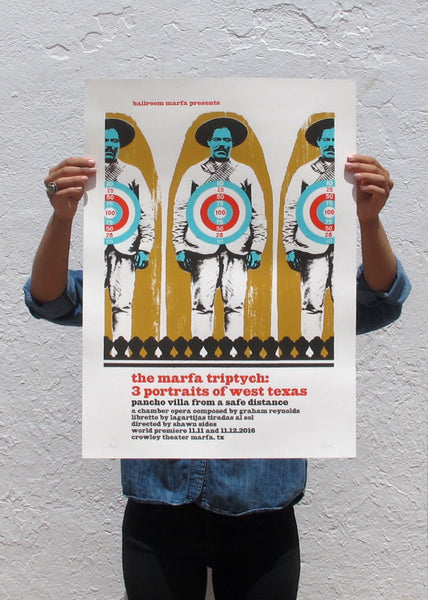 Pancho Villa From a Safe Distance Poster